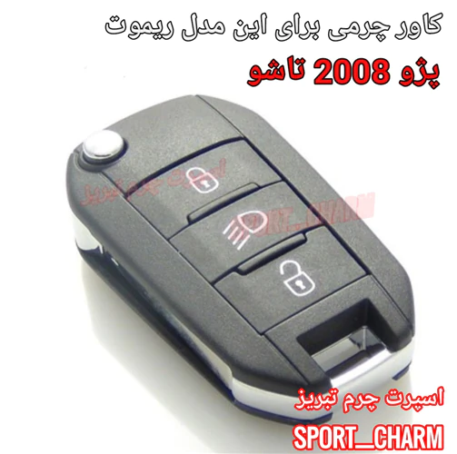 کاور-ریموت-و-جاسوئیچی-برای-ریموت-پژو-2008