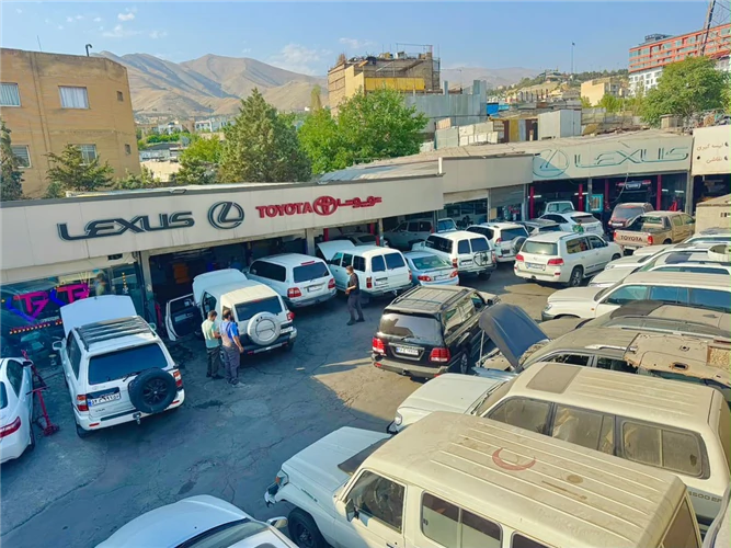تعمیرگاه-تویوتا-سنتر-ایران